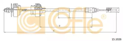 Трос COFLE 15.1026
