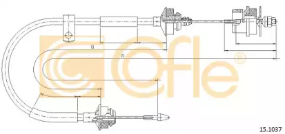 Трос COFLE 15.1037