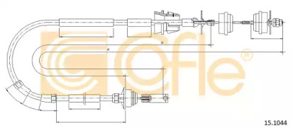 Трос COFLE 15.1044