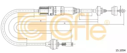Трос COFLE 15.1054