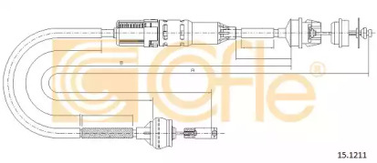 Трос COFLE 15.1211