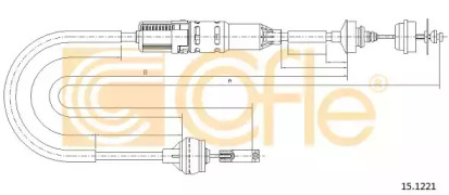 Трос COFLE 15.1221