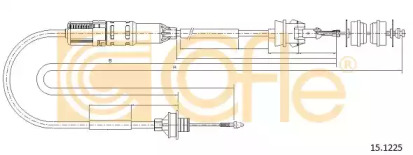 Трос COFLE 15.1225