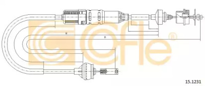 Трос COFLE 15.1231