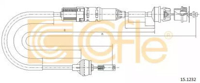 Трос COFLE 15.1232