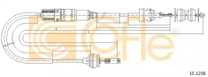 Трос COFLE 15.1238
