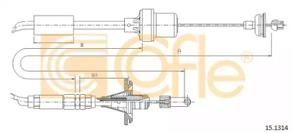 Трос COFLE 15.1314