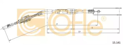 Трос COFLE 15.141