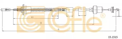 Трос COFLE 15.1515