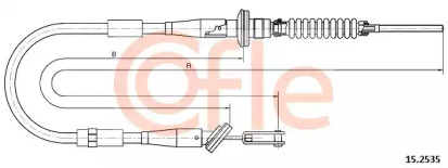 Трос COFLE 15.2535