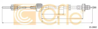 Трос, управление сцеплением COFLE 15.2682