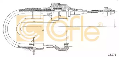 Трос COFLE 15.271