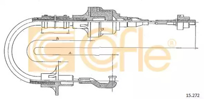 Трос COFLE 15.272