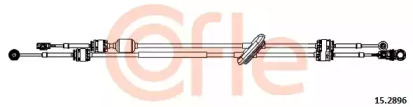 Трос, ступенчатая коробка передач COFLE 15.2896