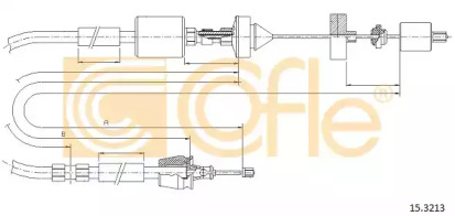 Трос COFLE 15.3213