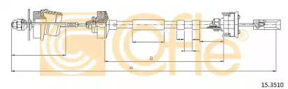 Трос COFLE 15.3510