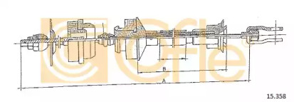 Трос COFLE 15.358