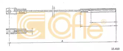Трос COFLE 15.410