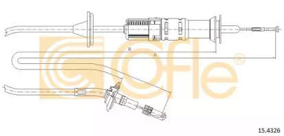 Трос COFLE 15.4326