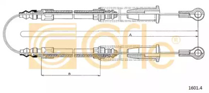 Трос COFLE 1601.4