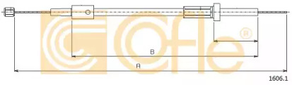 Трос COFLE 1606.1