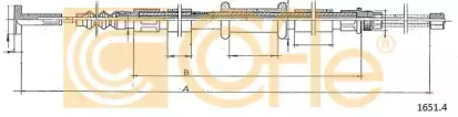 Трос COFLE 1651.4