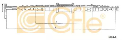 Трос COFLE 1651.6