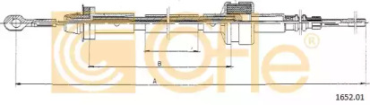 Трос COFLE 1652.01