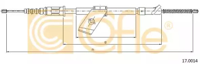 Трос COFLE 17.0014