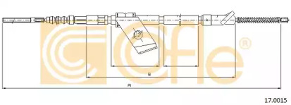 Трос COFLE 17.0015