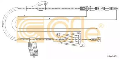 Трос COFLE 17.0124