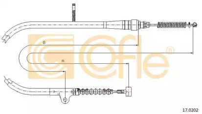 Трос COFLE 17.0202