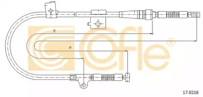 Трос COFLE 17.0216