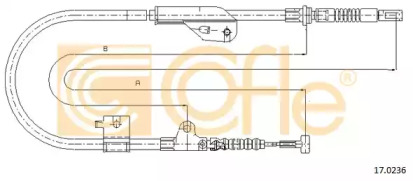 Трос COFLE 17.0236