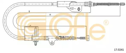 Трос COFLE 17.0241