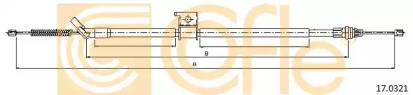Трос COFLE 17.0321