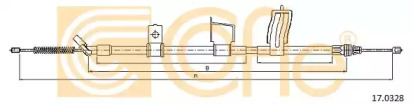 Трос COFLE 17.0328
