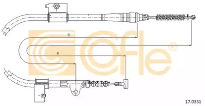 Трос COFLE 17.0331