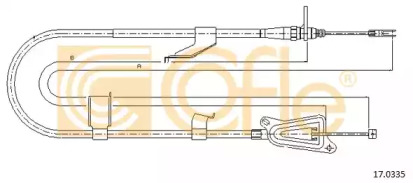 Трос COFLE 17.0335