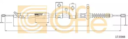 Трос COFLE 17.0366