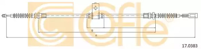 Трос COFLE 17.0383