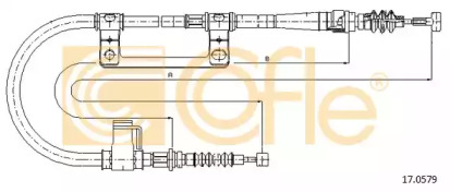 Трос COFLE 17.0579