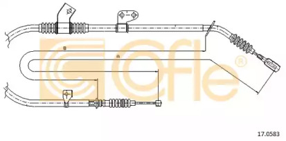 Трос COFLE 17.0583