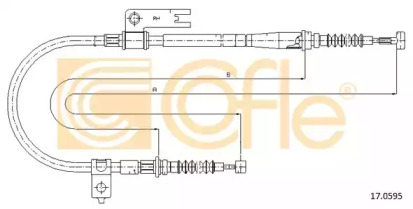 Трос COFLE 17.0595