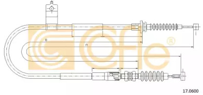 Трос COFLE 17.0600