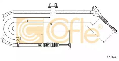 Трос COFLE 17.0654