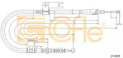 Трос COFLE 17.0659