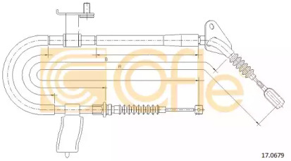 Трос COFLE 17.0679
