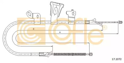 Трос COFLE 17.1072