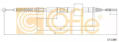 Трос COFLE 17.1260